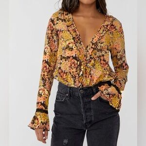 NWT Free People Heat Wave Bodysuit